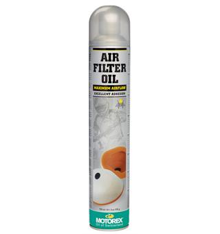 Motorex Luftfilter Olje- Spray, 750ml Holder sand, støv og vann ute